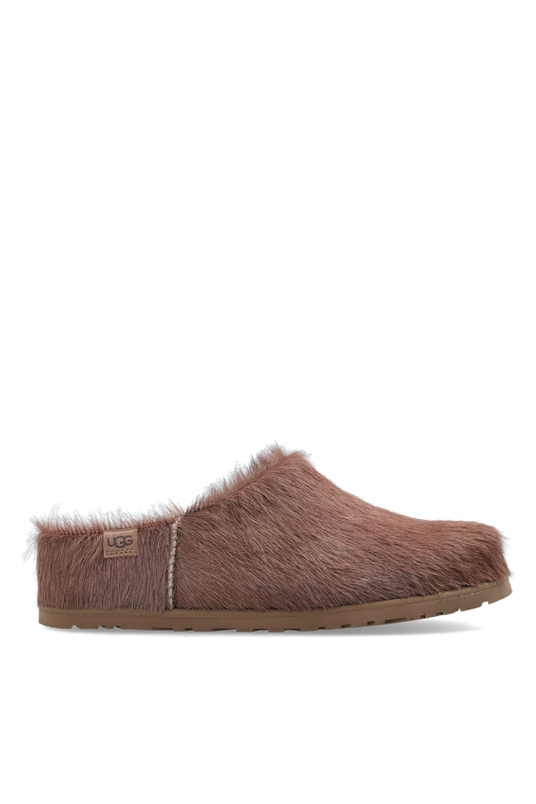 UGG 'Otzo Calf Hair Clog' leather shoes | Women's | Vitkac
